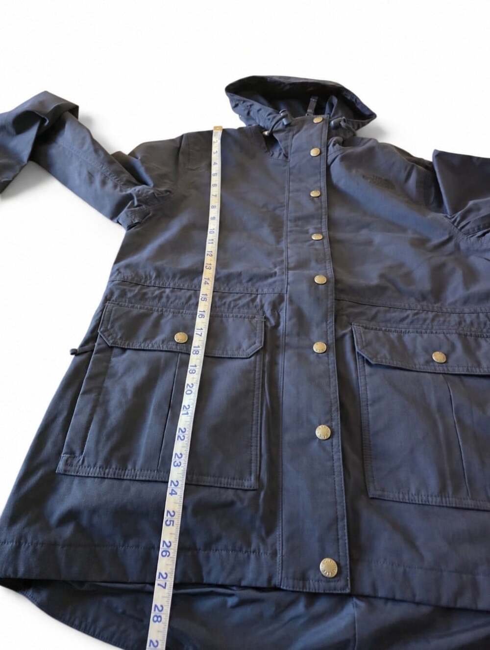 The North Face Keppler Rain Jacket Women L Summit Navy Hooded NWT - Picture 14 of 16